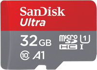 SanDisk Ultra 32GB MicroSDHC - UHS-I Class 10 with Adapter