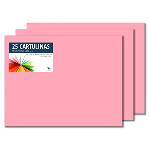 RAYLU PAPER Raylu Paper® - 50 x 65 cm, 25 stuks, 180 g/m², roze