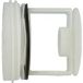 Vhbw Filtre à peluches compatible avec Whirlpool Awe 925655p 859330349046 Awe 9529 859395210090 lave-linge sèche-linge - 5,6cm + joint