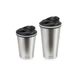 IBILI Thermobeker, Satin, 280 ml, roestvrij staal, dubbele wand, herbruikbaar, koffiebeker
