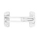 ABUS Vergrendelbeugel SPN110-21W - veiligheidsgrendel voor huisdeuren en huisdeuren - aanwezigheidsbescherming voorkomt oprispingen van de deur - wit