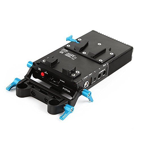 FOTGA DP500III Mark 3 CCUPS V Houder Power Supply Version LE met 15 mm staaf adapter + DC koppeling DR-E18 voor Canon 750D 760D
