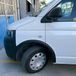Oneway Set spatbordverbreders (Trims) compatibel met Volkswagen Transporter T5-T5.1 2003-2015 (Korte wielbasis/Schuifdeur rechts) - Matzwart