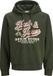 JACK&JONES JJELOGO SWEAT HOOD 2 COL 25/26 NOOS PLS Heren Hoodie Katoen Polyester Duffel Bag 6XL