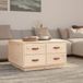 Maison Exclusive - Table basse 80x80x45 cm, pin massif