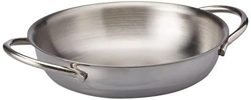 Ibili Pan Prisma rond 14 cm - roestvrij staal - bruin