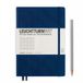 Leuchtturm1917 Notitieboek Navy Blue - Medium - Geruit