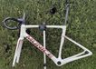 Racefiets frameset RF035 carbon frame Taille L Gris clair brillant