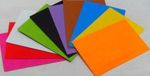Papier de feutre fiable A5, 10 couleurs, 1 mm d'épaisseur