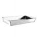 Galicja Platino Serie Bakvorm - 40x25x6 cm - Acier zingué - Argent