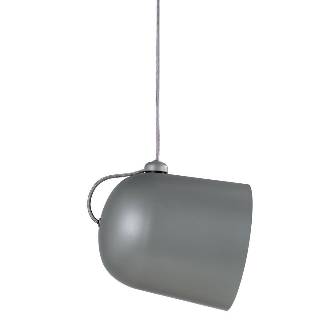 Nordlux Angle Plafondlamp - Grijs - Metaal - E27 - Dimbare - Rond
