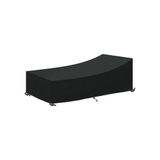 Afdekking voor ligstoelen, waterdicht en stofdicht, uv-bestendig, bescherming voor tuinmeubelen, 200 x 70 x 40 cm