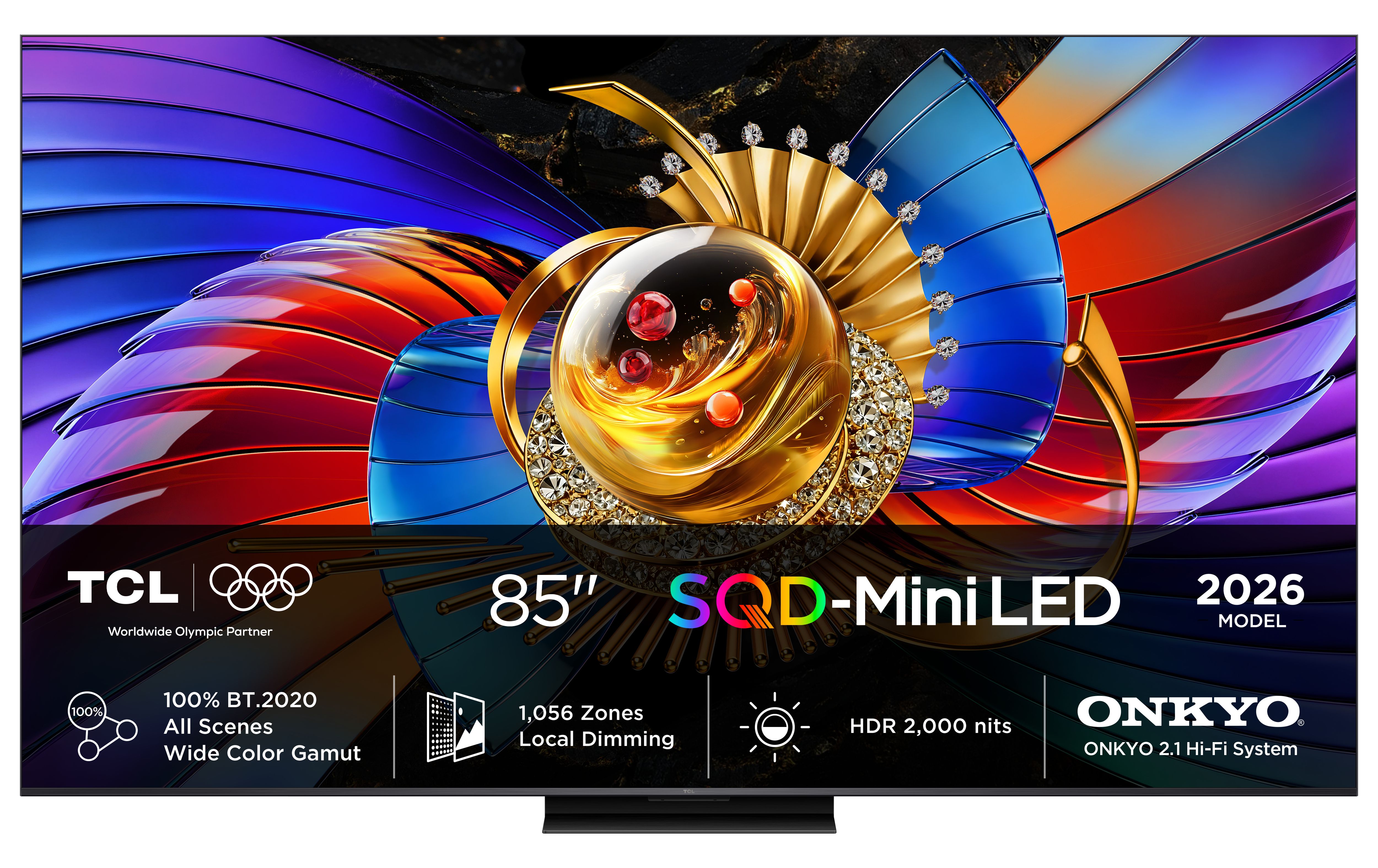 TCL MSQLED80L / SQD-Mini LED screen / 85 inch / 2026