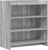 vidaXL Dressoir Grijs Sonoma 75 x 36 x 80 cm Bewerkt hout
