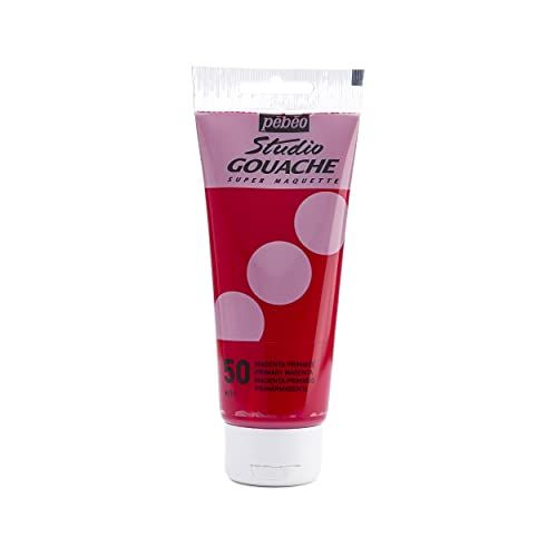Pebeo 100 ml Studio Gouache, Primaire Magenta