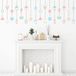 Ambiance Sticker Kerstslingersticker - Zelfklevende kerststickers - Feestelijke decoraties - 50x155cm
