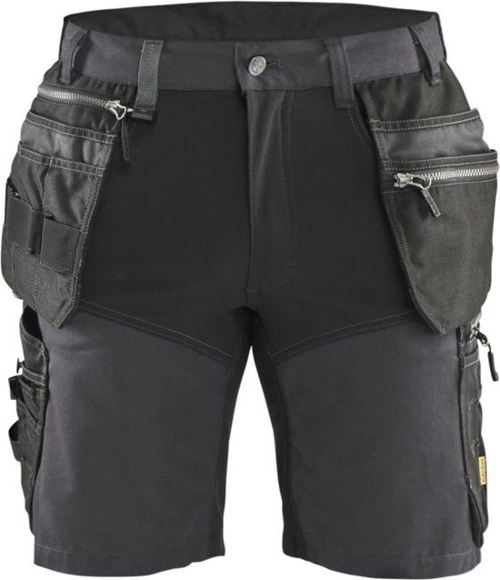 Blåkläder Short met stretch 1598-1860 - Medium Grijs/Zwart - C56