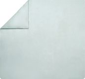Royal Essix - Première - Effen dekbedovertrek in katoen perkal 240 x 220 cm blauwgrijs