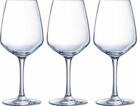 Arcoroc Wijnglazen - 6 stuks - transparant - 300 ml - glas