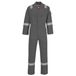 Portwest FR28 Lichtgewicht Vlamvertragende Antistatische Overall, Grijs, Normaal, Grootte XL