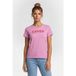 Levi's The Perfect Tee Stripe Logo Maube Orchid Taille: S