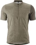 Gonso Adventure Half Zip Maillot Cycliste Manches Courtes Vert 5XL Homme