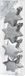 Inge-glas Inge's Christmas Decor Gmbh Kersthangers - 8 stuks - Sterren - Zilver - 6 cm