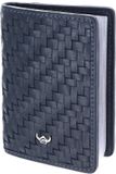 Golden Head Leren kaarthoes Cordoba RFID Protect Kartenetui 4431 Marineblau