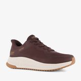 Skechers Slip-ins: BOBS Sport Squad heren sneakers bruin - Maat 47.5