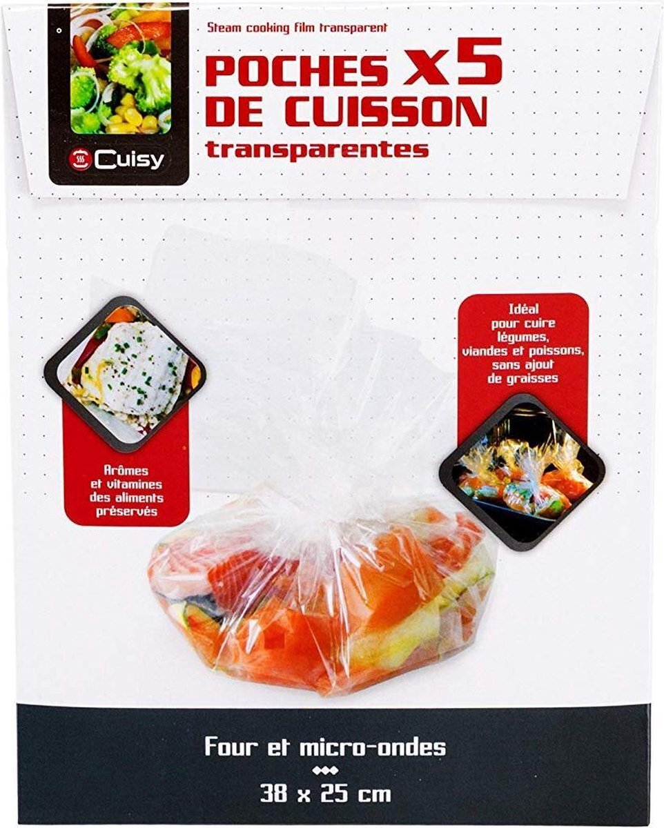 Cuisy Braadzakken - set van 5 - 38 x 25 cm