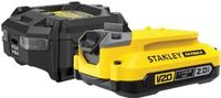 Stanley Werkzeug Stanley Fatmax V20 Accu-startset, 18V 2Ah, 1.25A oplader, SFMCB10D1-QW