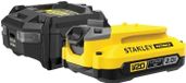 Stanley Werkzeug Stanley Fatmax V20 Accu-startset, 18V 2Ah, 1.25A oplader, SFMCB10D1-QW