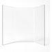 CAPSKA Arkiane Vitre Octuor 107 - Verre Prismatique Pour Poêle À Bois - (170 + 435 + 170) X 455 Mm (l2+l1+l3 X H1) - 4 Mm