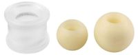 Bouton de levier de vitesses - Kit de réparation 3 pièces - Convient pour T4 - Matériau : ABS - Numéro OE : 701711166 - Poids : 13 g - Bague de changement de vitesse