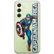 ERT GROUP Mobiele telefoonhoes voor Samsung A54 5G Origineel en officieel gelicentieerd Marvel Capitan America 030-patroon perfect passend bij de vorm van de mobiele telefoon, gedeeltelijk bedrukt