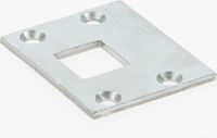 Nemef Platte Sluitplaat - 13 mm