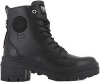 Palladium Pallarise Ranger L Dames Veterboots Zwart Leer Maat 37
