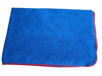 Forum Equipement - Microvezel, groot, 90 x 60 cm, 400 g/m², kleur: blauw