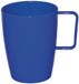 Olympia Kristallon beker met oor 28cl, blauw