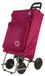 Chariot de courses - 4 roues - 48 litres - 15 kg maximum - Bleu