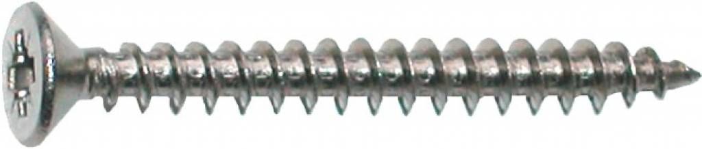 Spaanplaatschroeven platte kop