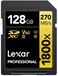 Lexar Professional Gold SDXC 128GB UHS-II Class 10 V60 Memory Card