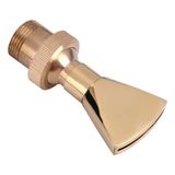 BeiJingLiangPinJiaZuoKeJiWenHuaFaZhanYouXianGongSi Jet d'eau 1/2 \"DN15 & 3/4\" DN20 - Jet en laiton en éventail - Accessoire de fontaine de jardin