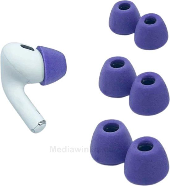 Comply Foam Tips 2.0 voor AirPods Pro, size: mixed size, Lilac