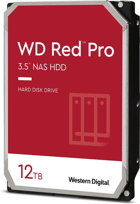 Western Digital WD Red Pro 12TB 3.5" NAS Hard Drive - WD121KFBX