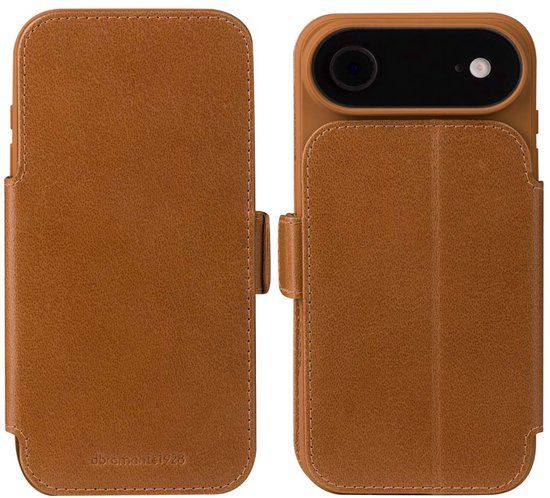 dbramante1928 Copenhagen Bookcase geschikt voor Apple iPhone Air - Tan