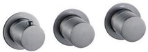 FortiFura Nebbio Regendoucheset - Geborsteld Gunmetal (Antraciet)