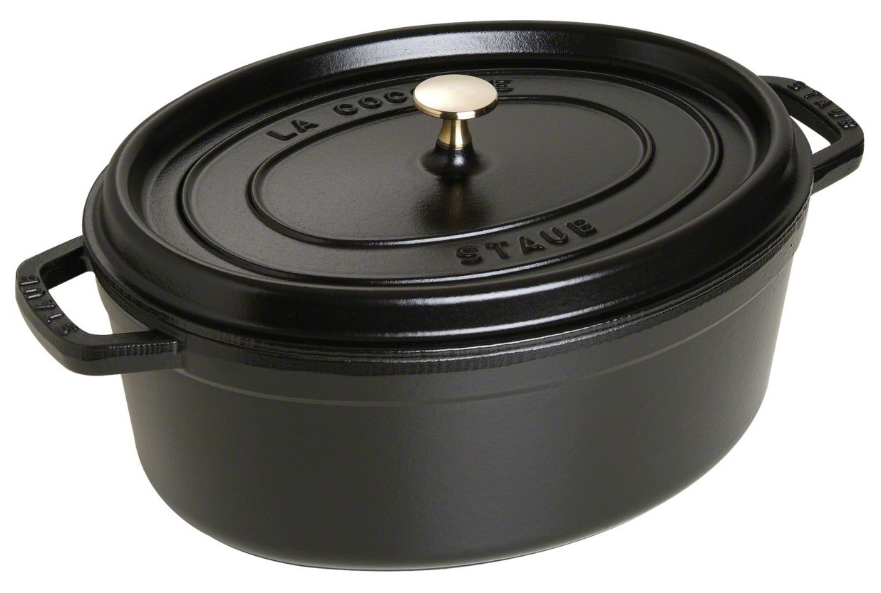 Staub Braadpan - 33 cm - Zwart - Gietijzer
