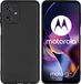 iMoshion Hoesje Motorola Moto G54 - Color Backcover - Zwart