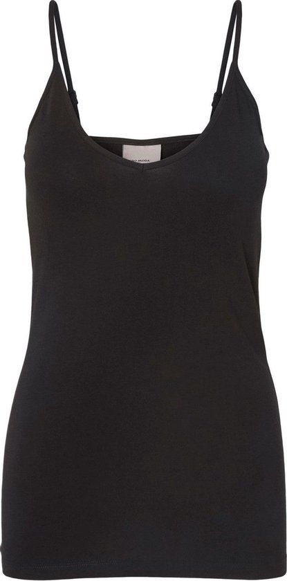 VERO MODA VMMAXI MY SOFT V SINGLET NOOS Women's Top - Black - Size XL